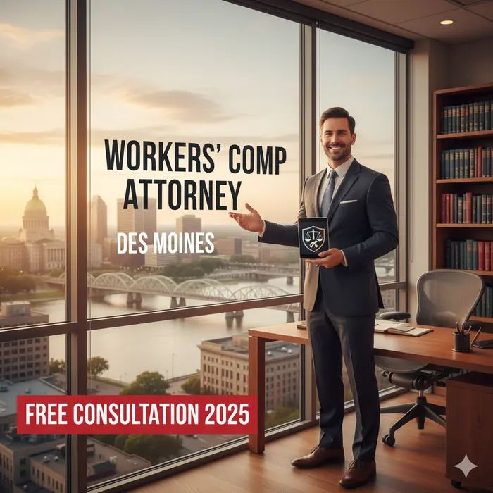 Workers Comp Attorney in Des Moines [ Free 2025 ]