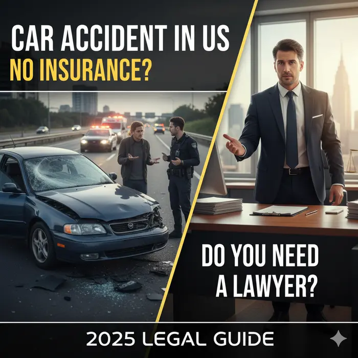 car accident in the US without insurance